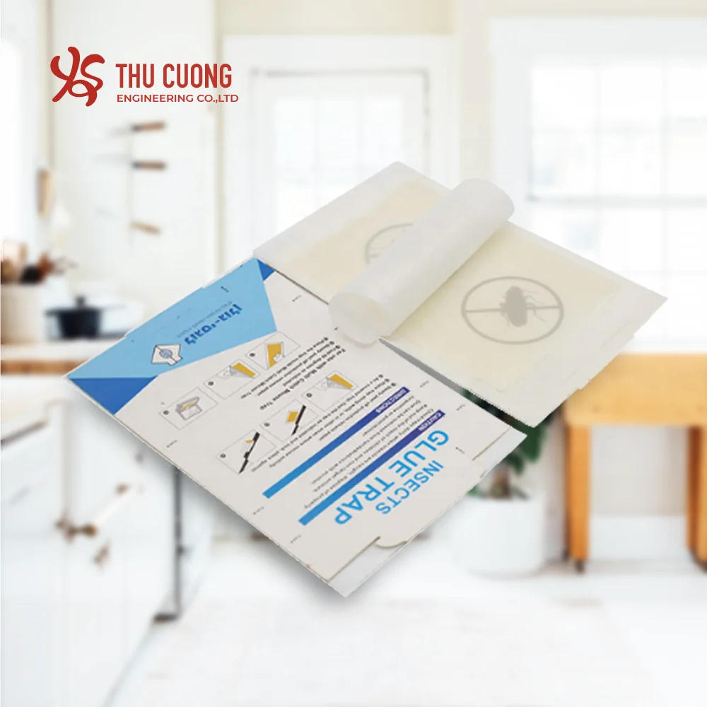 Rat Mouse Insects Glue Trap Adhesive Sticky Yellow Board Best Seller Wholesale Customized logo Effective Disposable Pest Control