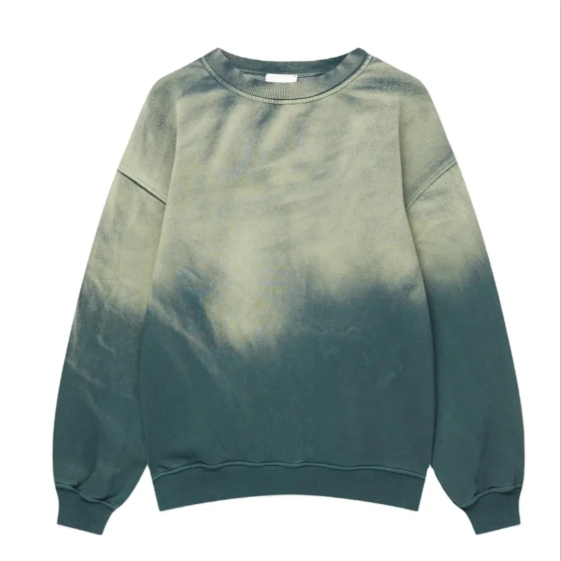 Women Crew Neck Tie Dye SweatShirt Oversized Pullover Customized Printed SweatShirt Fashion Streetwear Sweatshirt