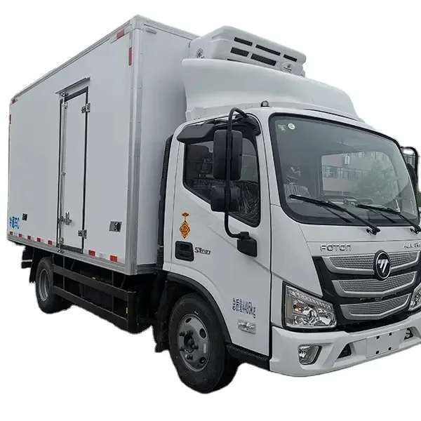 Big promotion jac freezer truck changan mini van frozen food transport vehicle