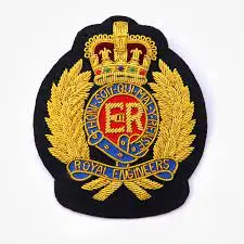 bomber RAF squadron embroidery badge/Royal Militry Hand made bulin wire emblem crest