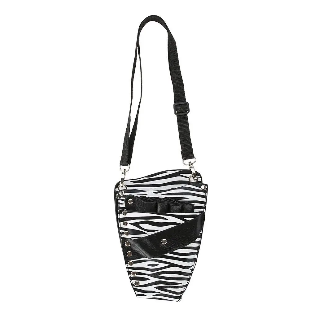 Durable Leather Scissors Holder Hairdressing Tool Bag Customizable OEM Hairdressing Holster