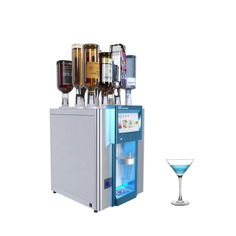 Fully automatic cocktail machine Kitchen supplies cocktail vending machine bartender supplies  bar butler machine