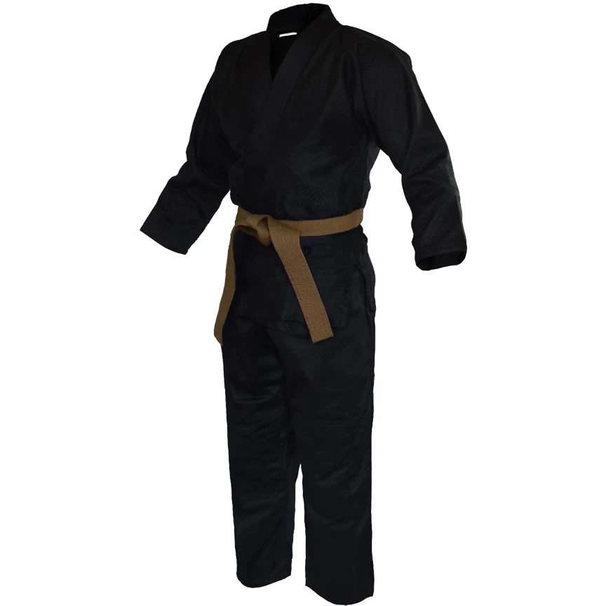 Quick Dry Brazilian Jiu Jitsu GI Uniform BJJ GIs Kimono with Breathable Custom Printing Martial Art Karate & Judo Wear