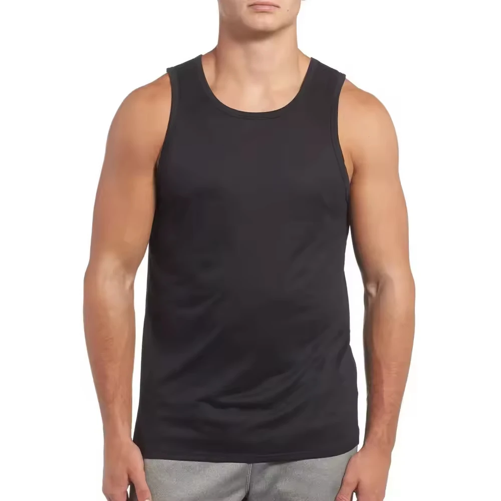 Singlet Workout Clothes Shirts Under Vest Undershirts Stringer Tank Top Gym Wear Men Tank Top
