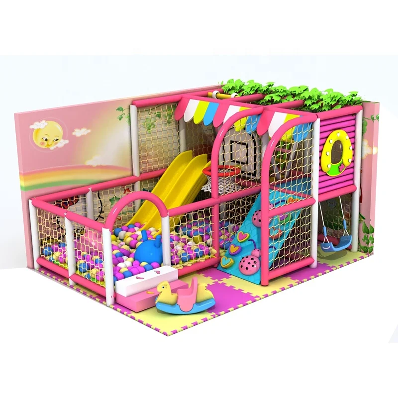 Hottest Children Castle Play Party Center Zone kids slide indoor playground equipment soft play equipment set