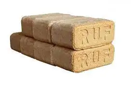 Briquette Shape and Heating System Application Wood briquette (RUF briquette) Firewood
