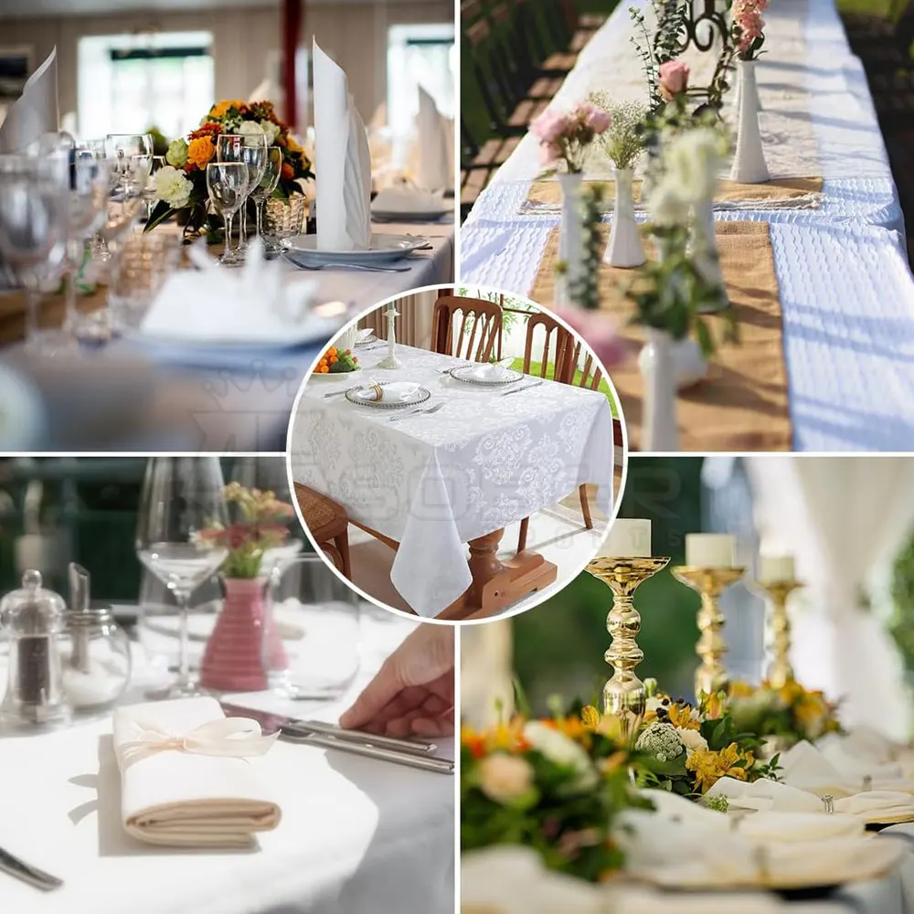 Cheap Price Table Cloth Custom Made High Manufacture Table Cloth Cheap Price Table Cloth In Stock