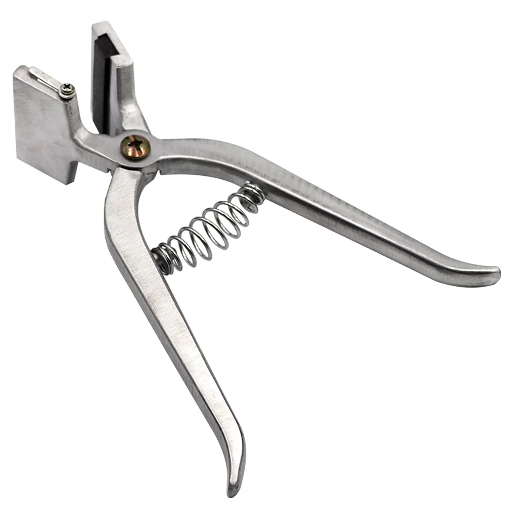 Pig Tattoo Pliers Stainless Steel Ear Thorn Pliers Goat Tattoo Machine Veterinary Applicator Animal Tattoo Pliers Ce Approved