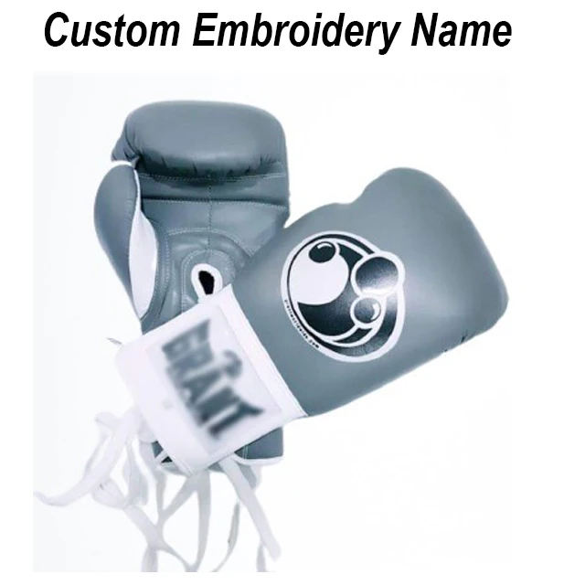 Boxing  Gloves Design Own  Training Black PU Leather Boxing Gloves