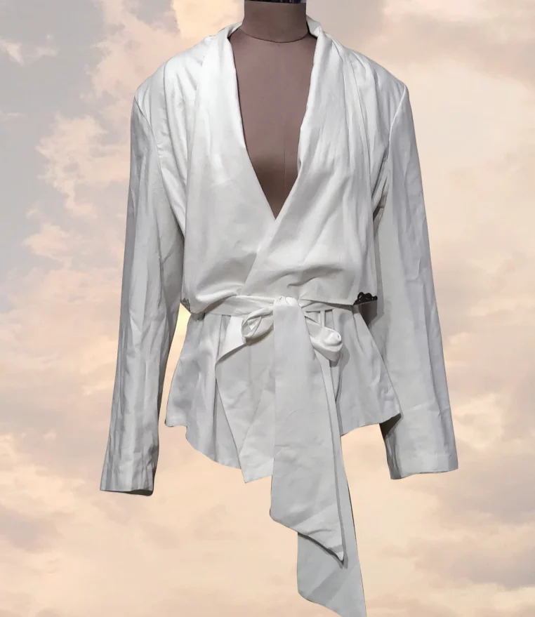 Export Quality Trendy Pure Cotton Tie able Kimono Type Top for Party Wear Available at Affordable Price from Indian Exporter