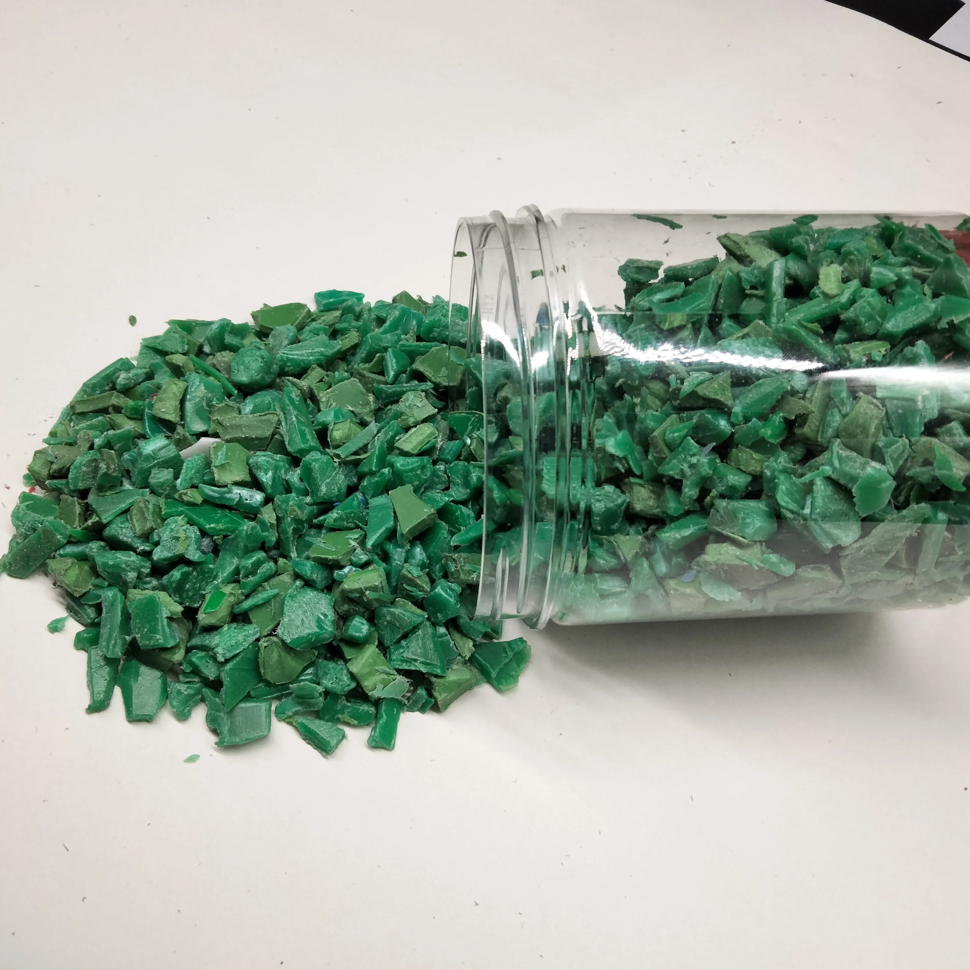DRUM SCRAP HDPE best quality recycled plastic scraps like HDPE GREEN DRUMS