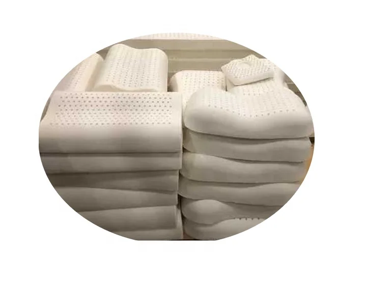 High Quality Thailand Latex Pillow 100% Natural Heart Curve Health Care Neck Head Shoulder Support Product Made in Thailand
