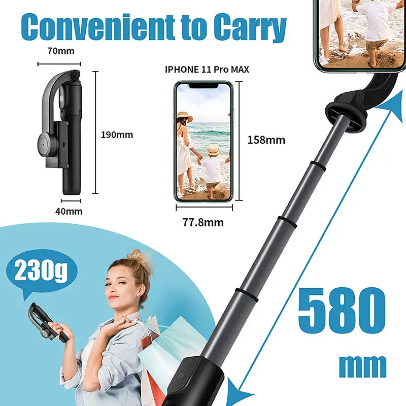 Hot new Camera Accessories H5 Mobile Phone Stabilizers Video Steadicam Handheld Smartphone Gimbal Stabilizers