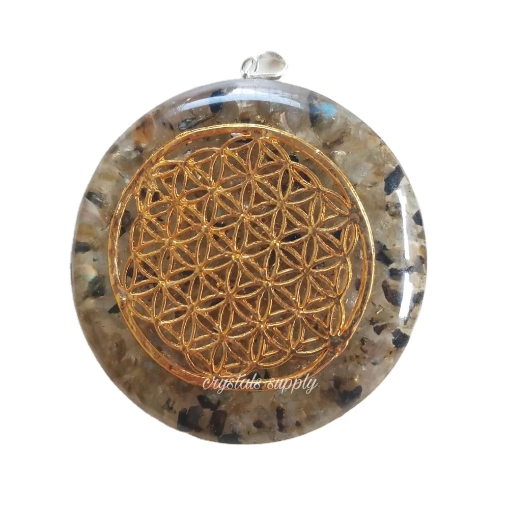 metatron cube Pendant Wholesale Orgone Pendants Black Tourmaline Orgone Wholesale Orgonite Charm Pendants