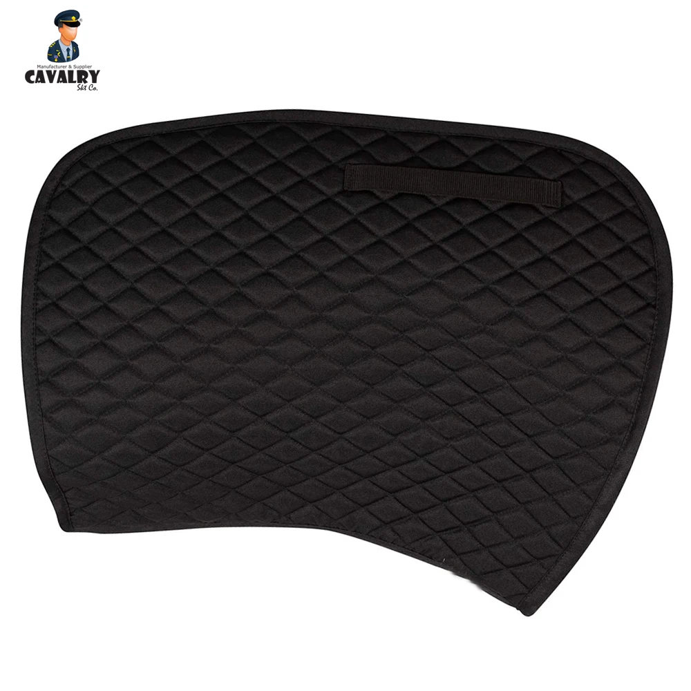Superb Quality Custom Saddle Pad Cotton Polyester Comfortable English Horse Riding Saddle Pads By CAVALRY SKT COMPANY