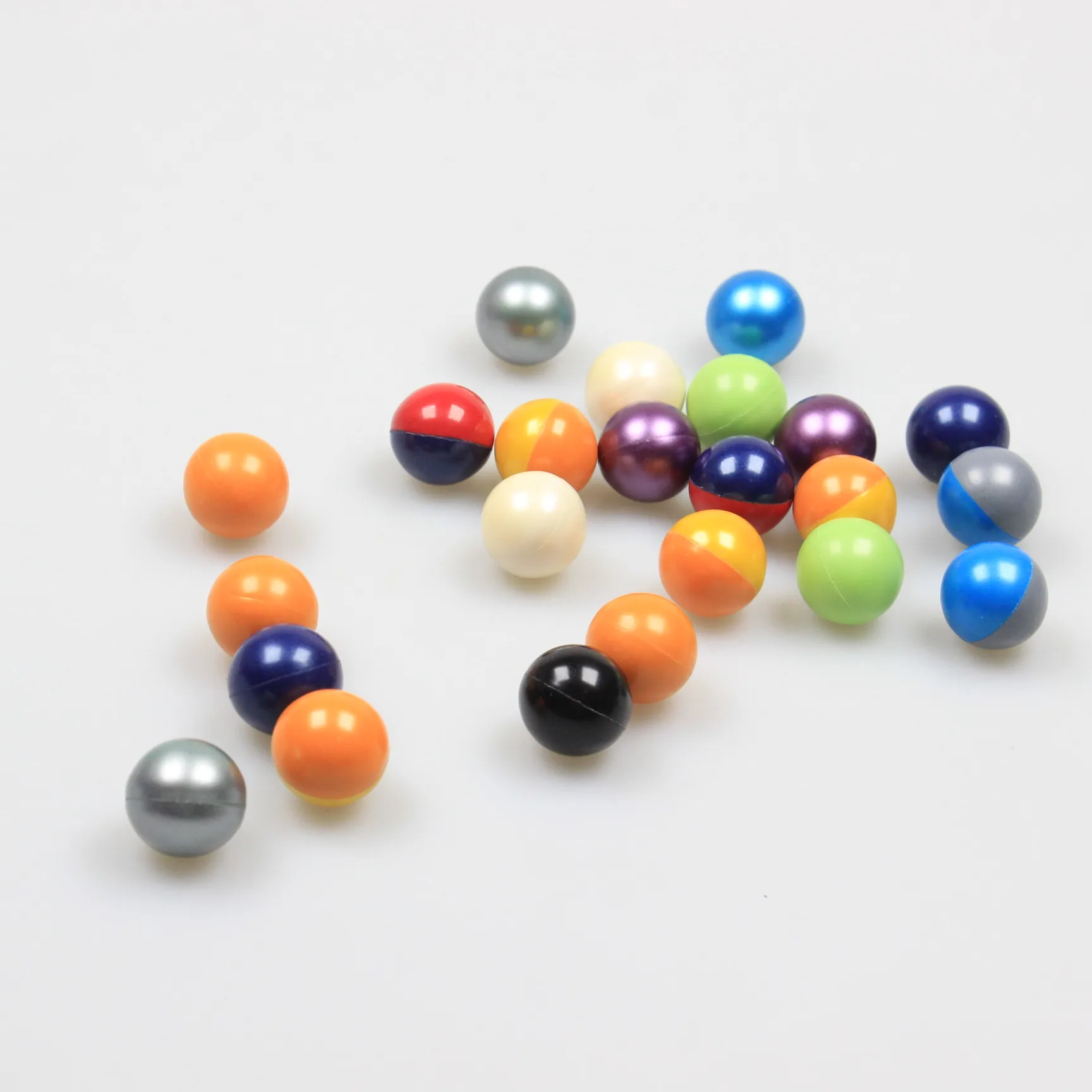 High quality 0.68/0.5/0.43 Paintball match Gi 5-star Colorful Peg Fill Paintball