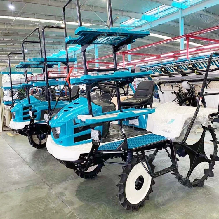 2ZG-6 high-efficiency 6-row high-speed rice transplanter for sale