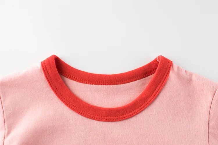 Children Long Sleeve T-Shirts Cute Cherry Pattern Tops Baby Girl T-Shirt