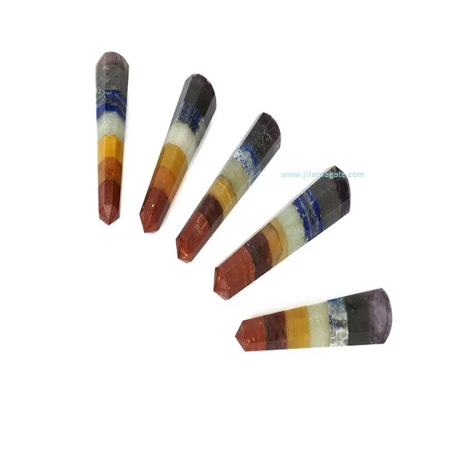 Natural Amethyst Cyrstal Wand 6-Faceted Tower Model with Healing and Stone Themes Mascot for Energy and Balance Crystal Crafts