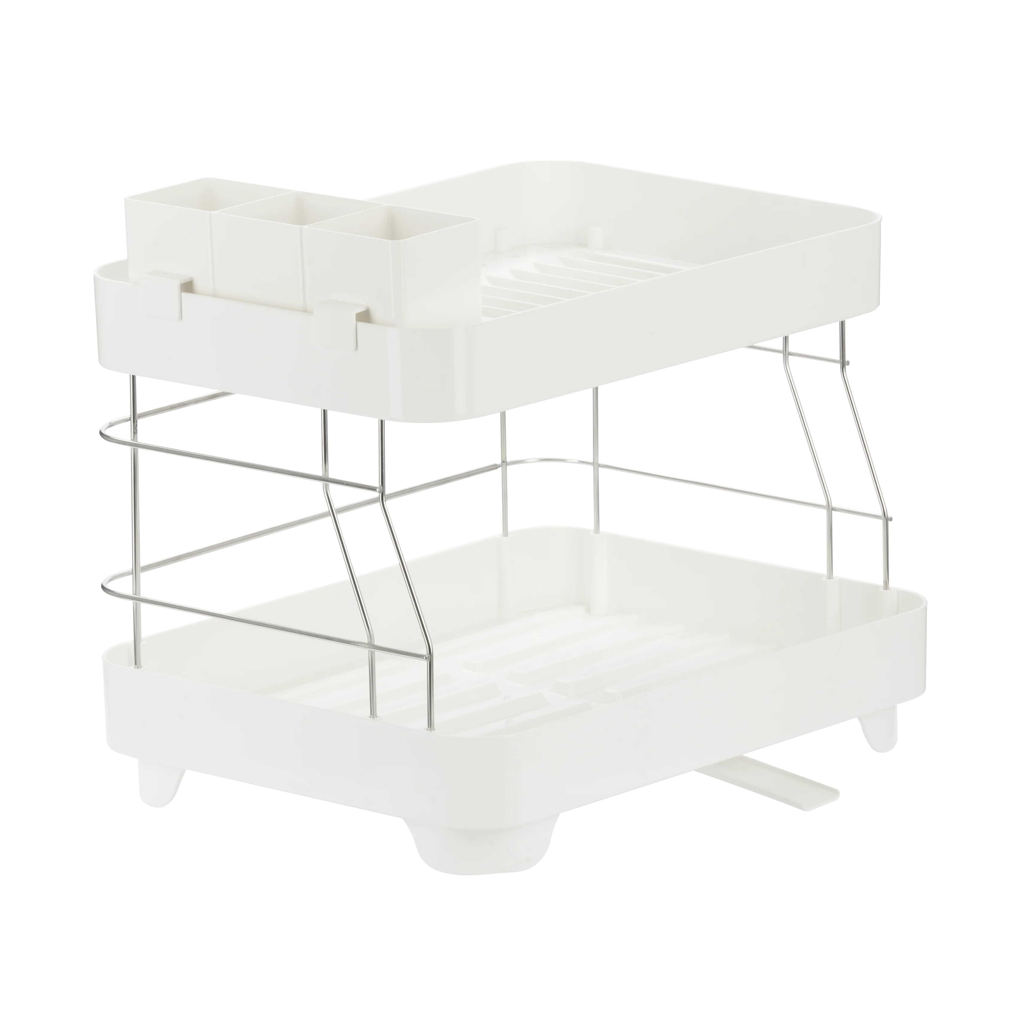 Hot Product Convenient New Rustproof PP Plastic Multi-purpose Dish Drying Kitchen Rack Made 2 Tier Layers Made In Vietnam