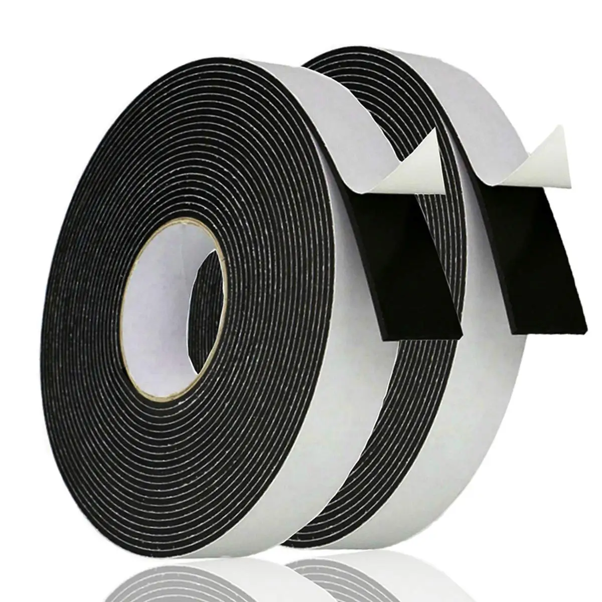 Adhesive Foam Tape Weather Strip for Doors Sticky Foam Strip Insulation Soundproofing Tape Single Sided Closed Cell Foam Tape