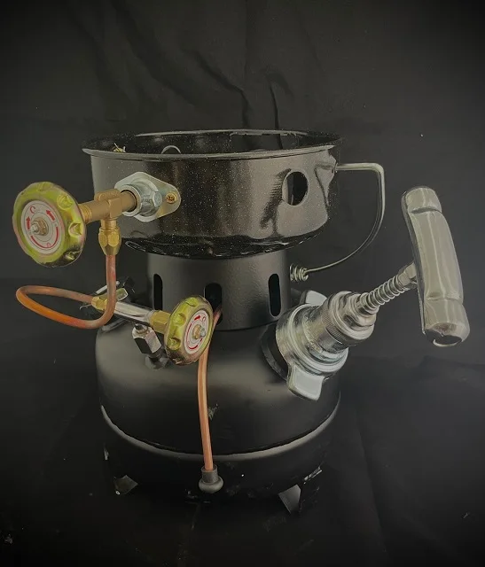 Black Edition Metal Vaporizing Burner