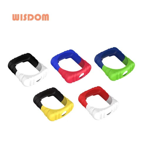 fashion silicon cover on cap lamp headlight two colors design