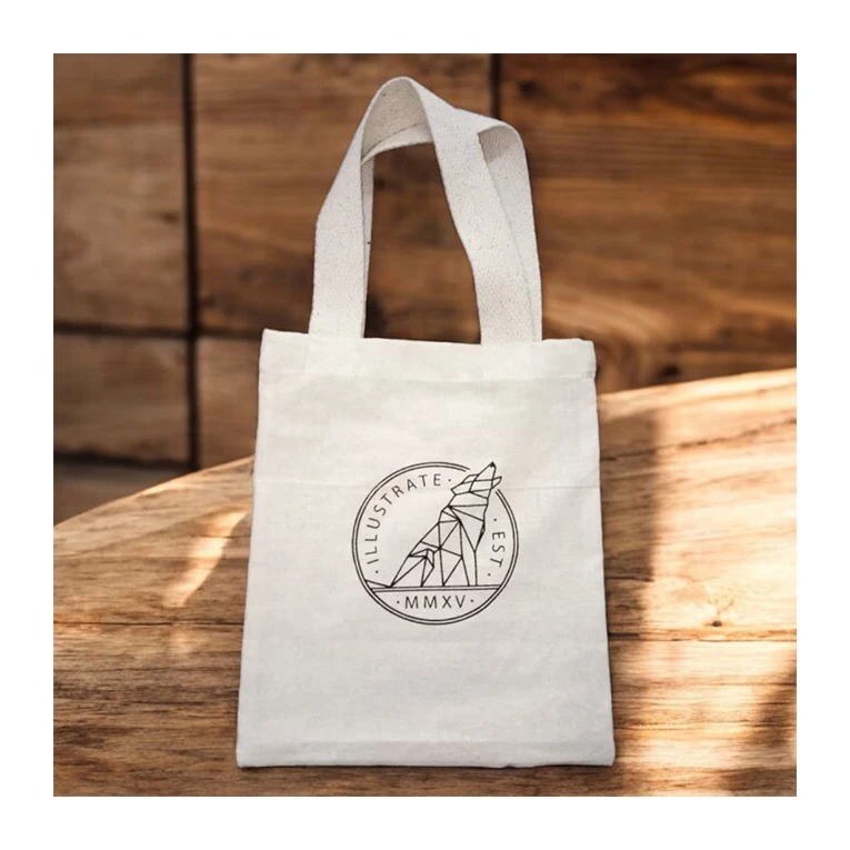 High Quality Eco Cotton Tote Bag Custom Logo Heavy Duty Canvas Reusable Shopping Bag Plain Printing for Gifts at Wholesale Price