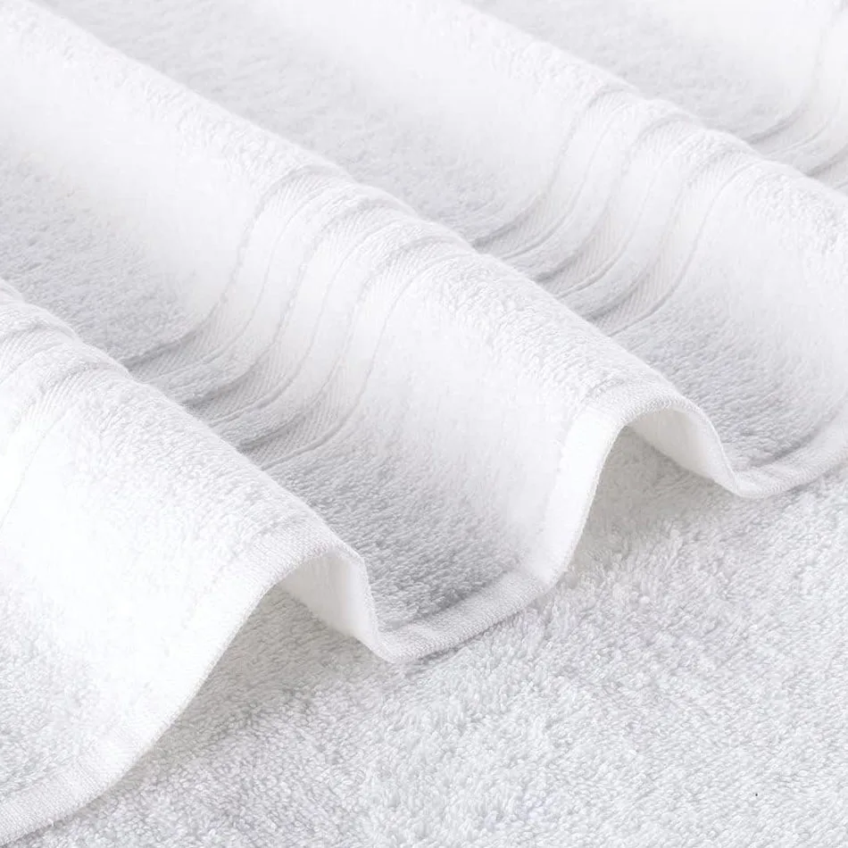 Factory wholesale custom bath towels extra large 100% Cotton Luxury hotel cotton Oversized Personalized Durable towels for Hotel