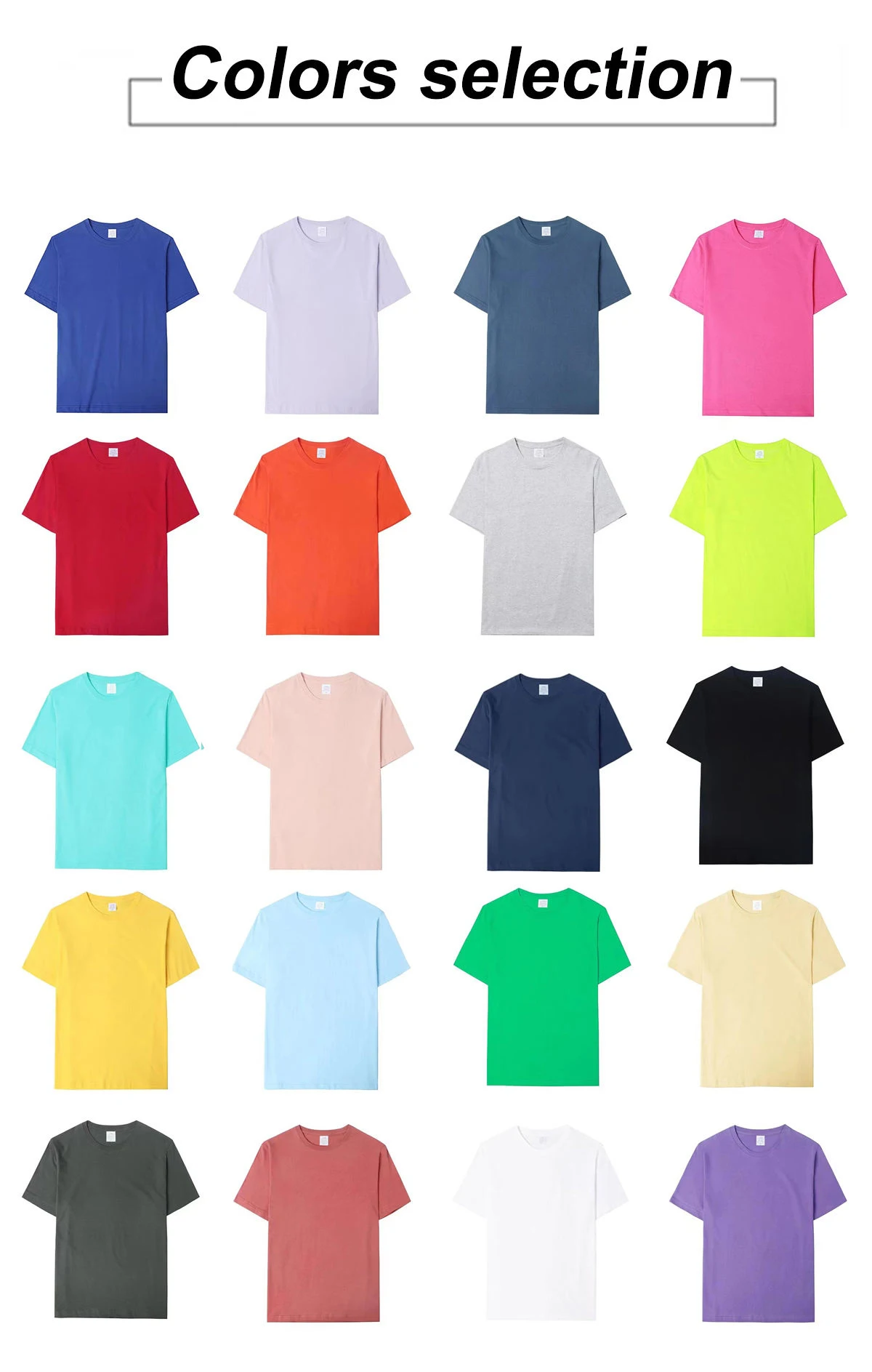 T-Shirt Custom Men High Quality Heavy 100% Bamboo Cotton Blank White Unisex Bulk Printing Plain Oversized T Shirts