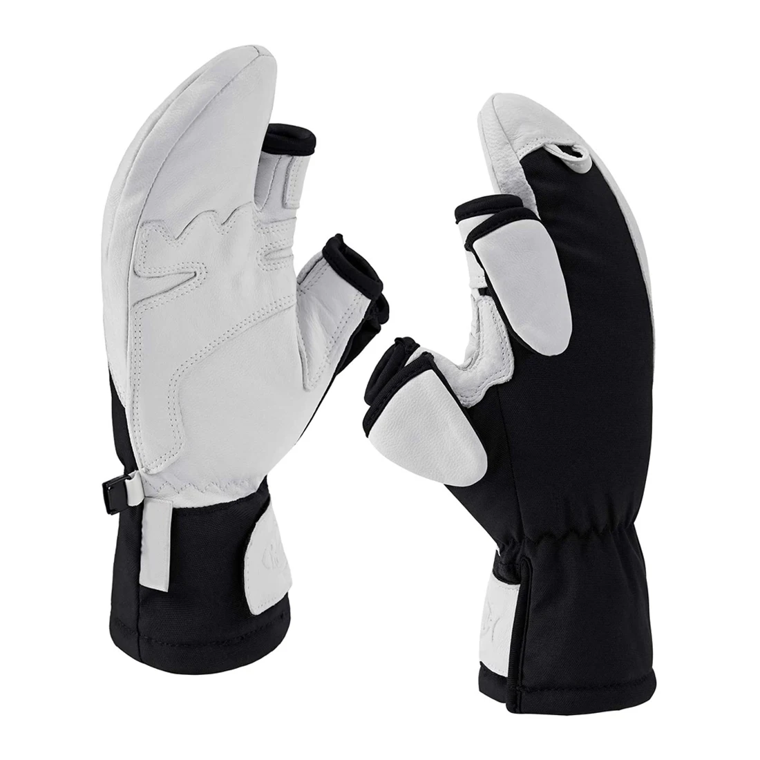 2023 Multifunctional Durable & Comfortable Detachable Fingers Mitten Ski Gloves Winter Warm Gloves