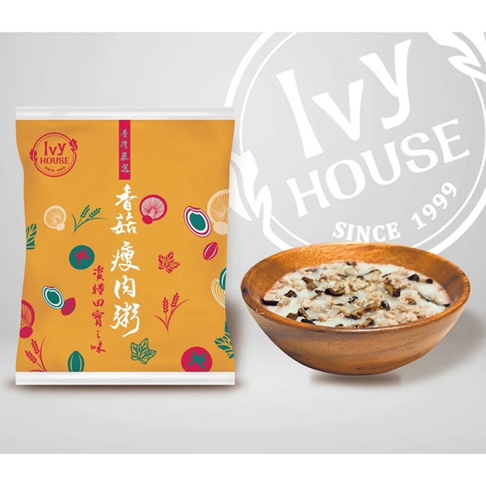 Factory Wholesale Pork And Mushroom Congee Meat Flavor Instant Diet Porridge