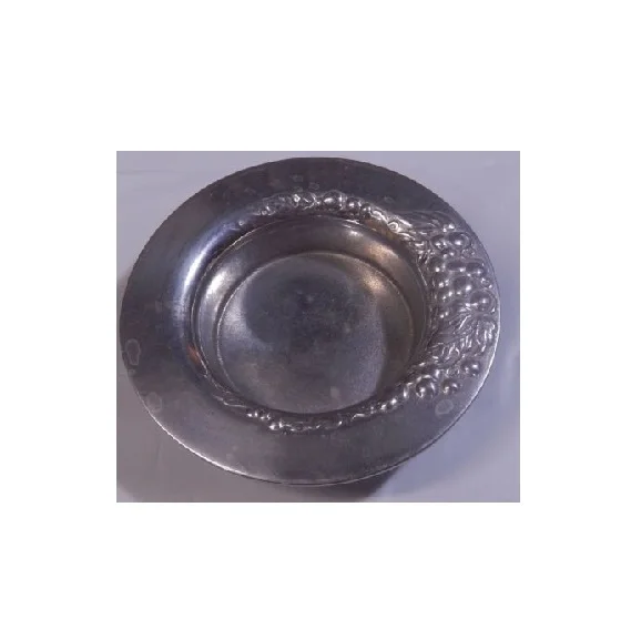 Aluminum wine Bottle Coaster holder flower hammered design wine bottle coaster tableware decorate top selling product