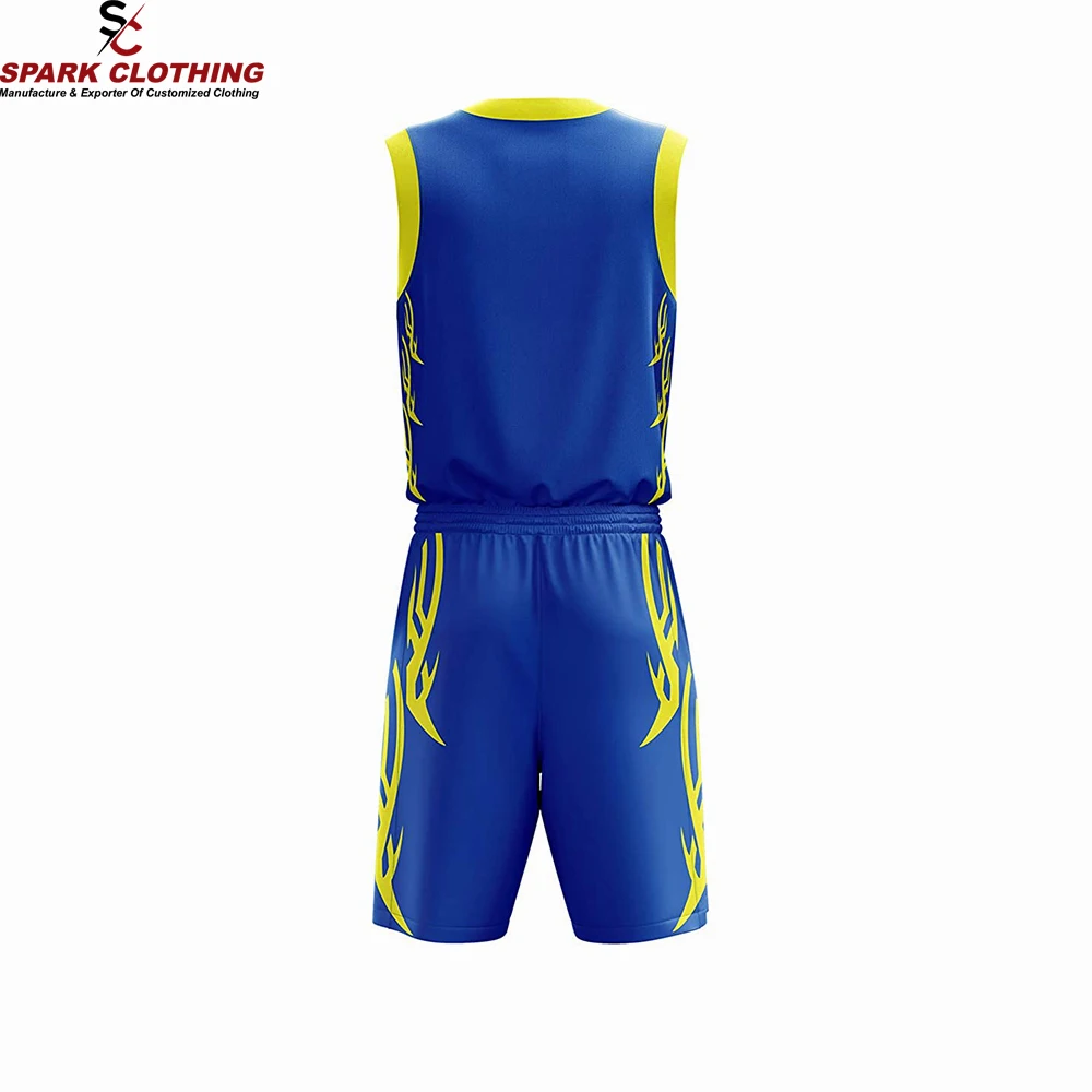 OEM Man Basketball Uniforms in Polyester Fabric Quick Dry Breathable Sports Bar Uniforms For Adults