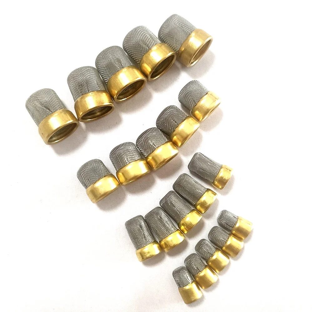 brass edge Fuel Injector Micro Filter nozzle filter for Auto Diesel Injector Repair Kit Diesel