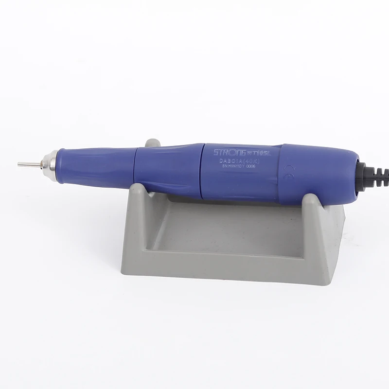 Dental Lab  Micromotor Strong 204 electric nail drill machine 40000rpm professional with 105L handpiece