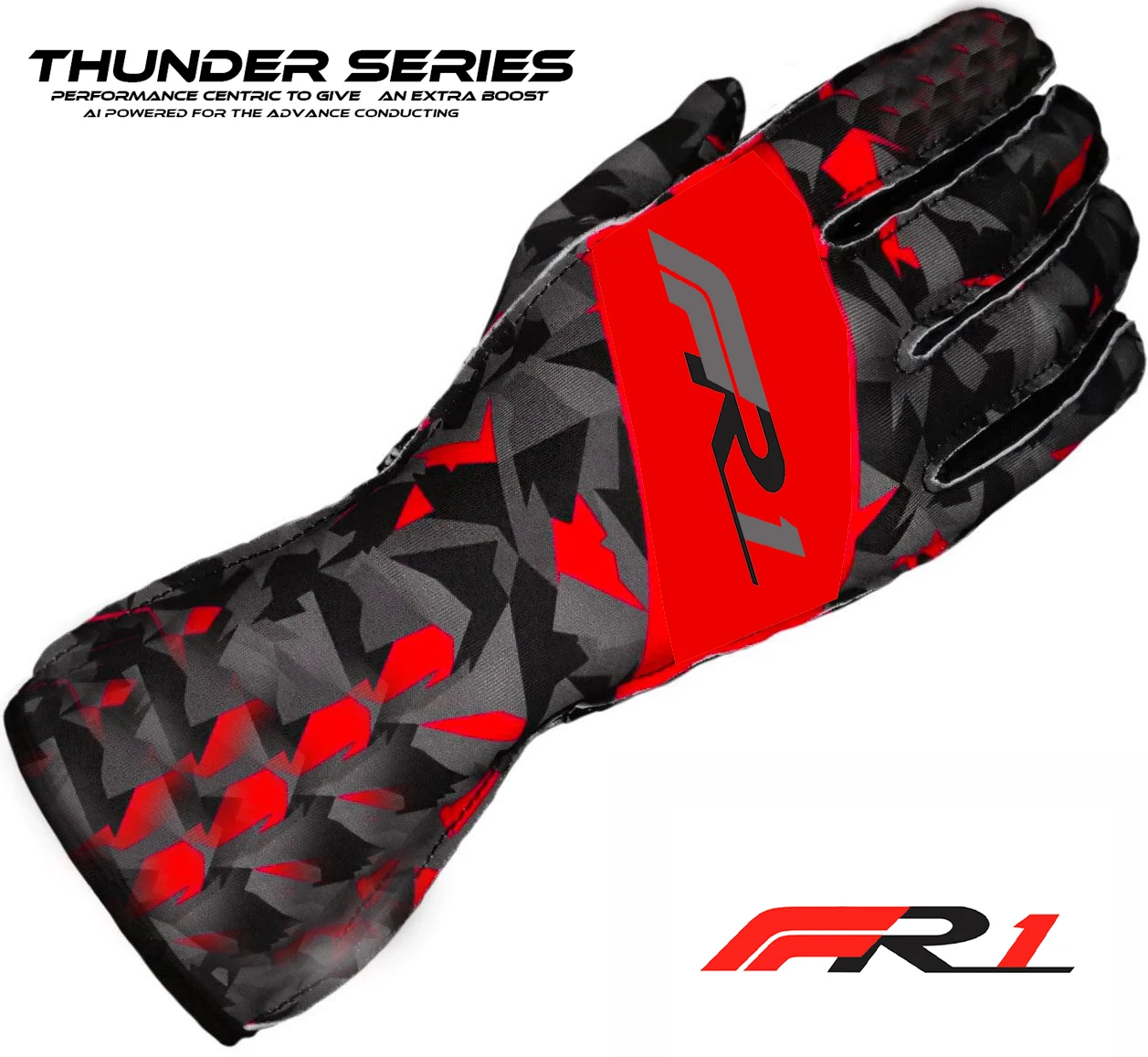 Custom Design Breathable Long Finger Professional Kart Racing Sport Gloves Anti-Slip Car Driving Gloves