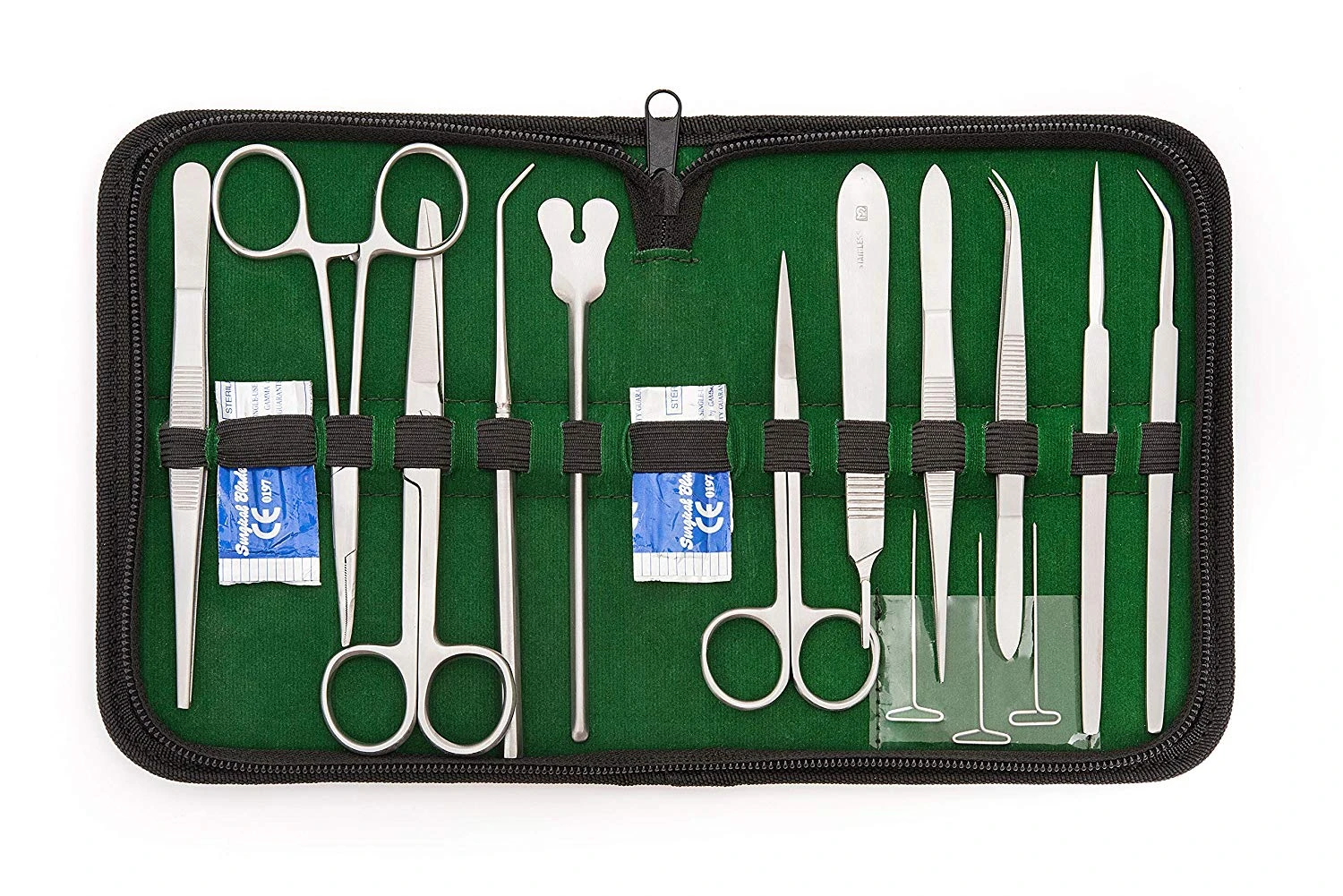 Premium quality Stainless Steel Tools for Medical Students of Anatomy Biology Veterinary 24 piece Dissection Kit