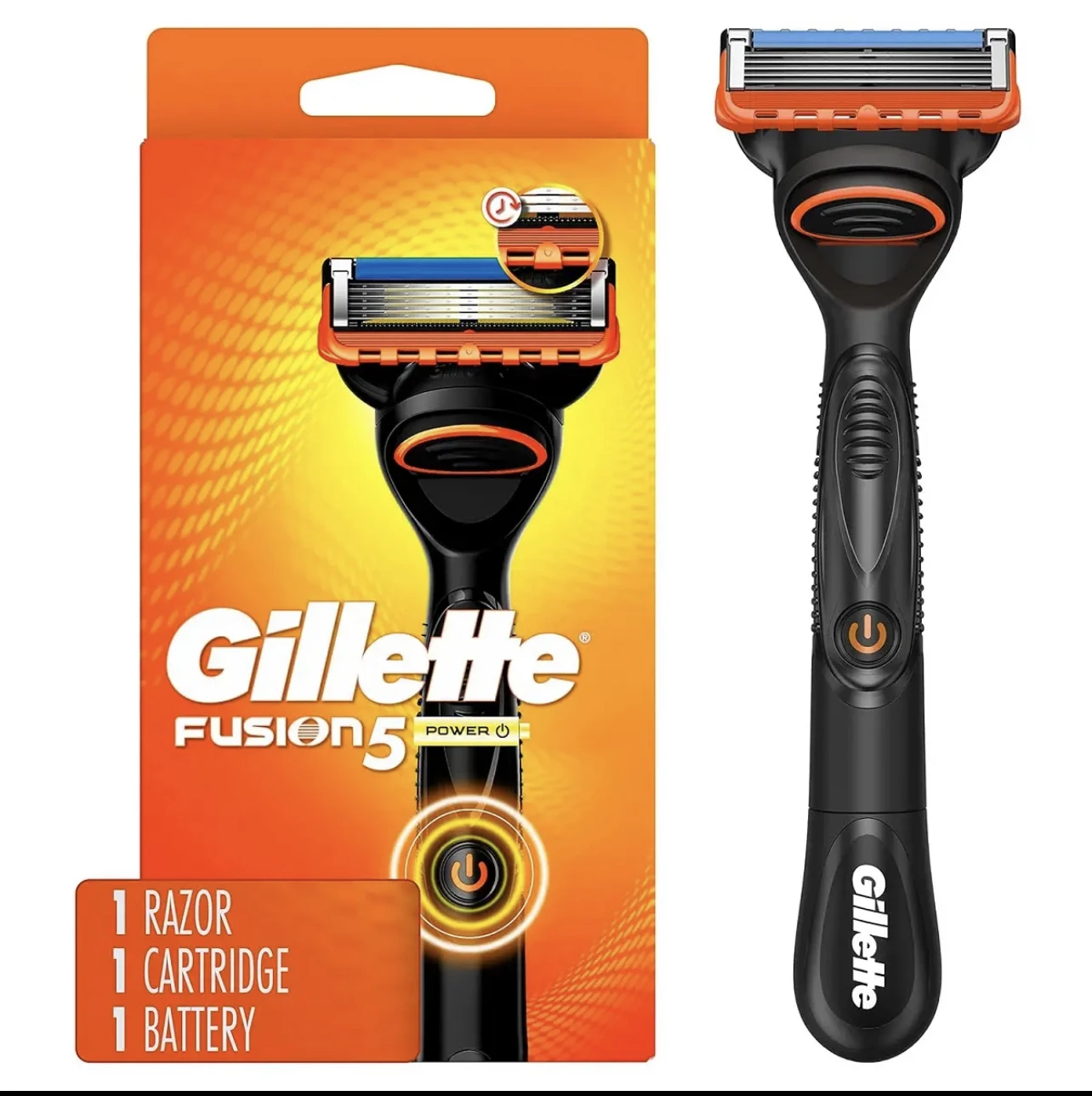 Gillette Fusion 5 Power Razor for Men 8