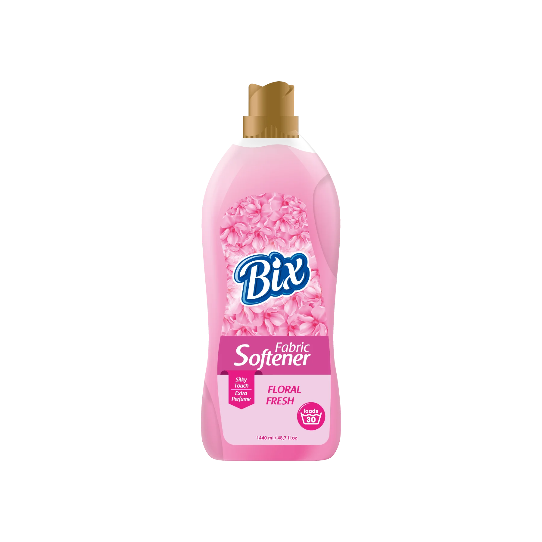 Bix Fabric 1440 ml 48,7 fl.oz Premium Product Silky Touch Extra Perfume Original Fresh Softener