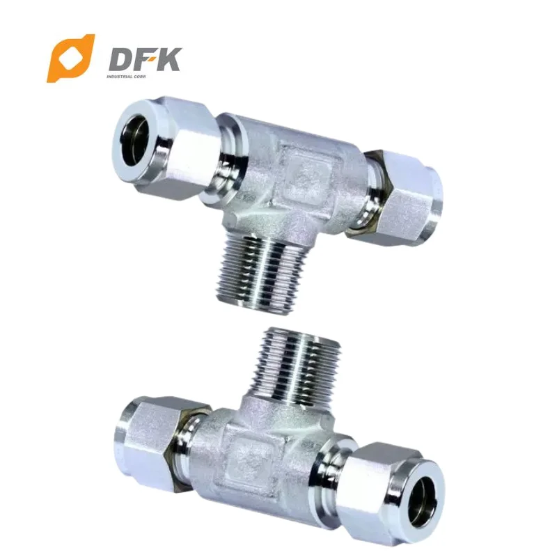 SUS 316 PT NPT металлический шланг с резьбой