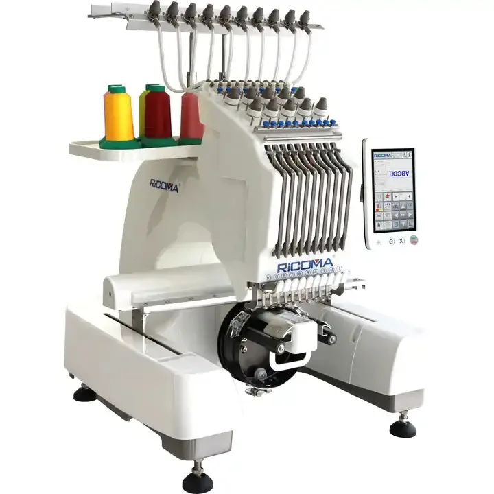 Single head embroidery machine Ricoma TC-1501 USA, UK and Canada CHOICE Italy Sewing embroidery machine