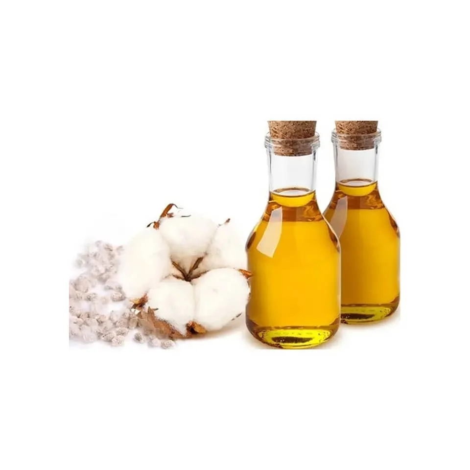 100% Natural Organic Cotton Seed Oil for Sale/White