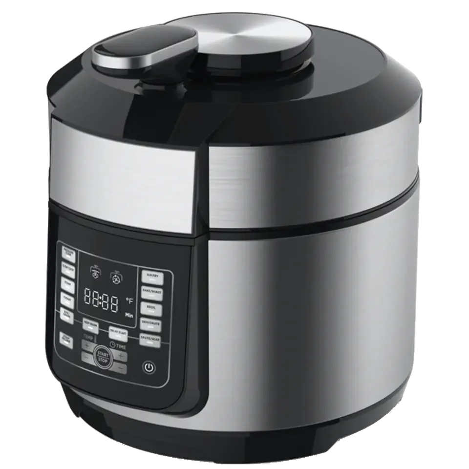 Stainless Steel Air Fryer & Pressure Cooker Combo All-in-1 Slow rice cooker /Steam air fryer Pressure Cooker