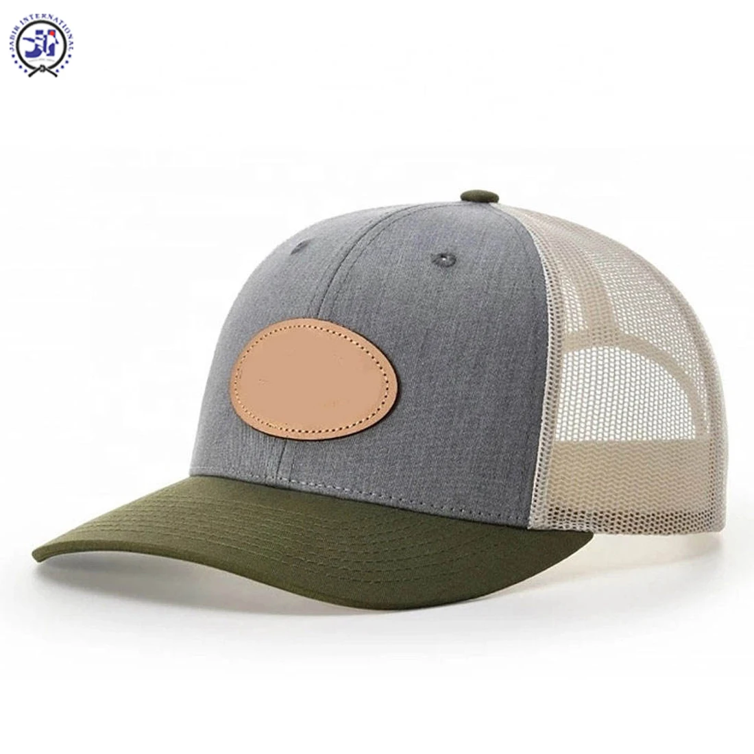OEM Custom High Quality 6 Panel Curved 2024 Snap Back Sports Hats Embroidered Logo Trucker Hat