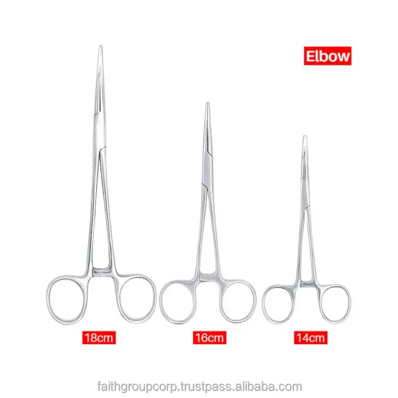 1 Pc Stainless Steel Hemostatic Clamp Forceps Surgical Forceps Surgical Tool Kit Locking Clamps Fishing Pliers