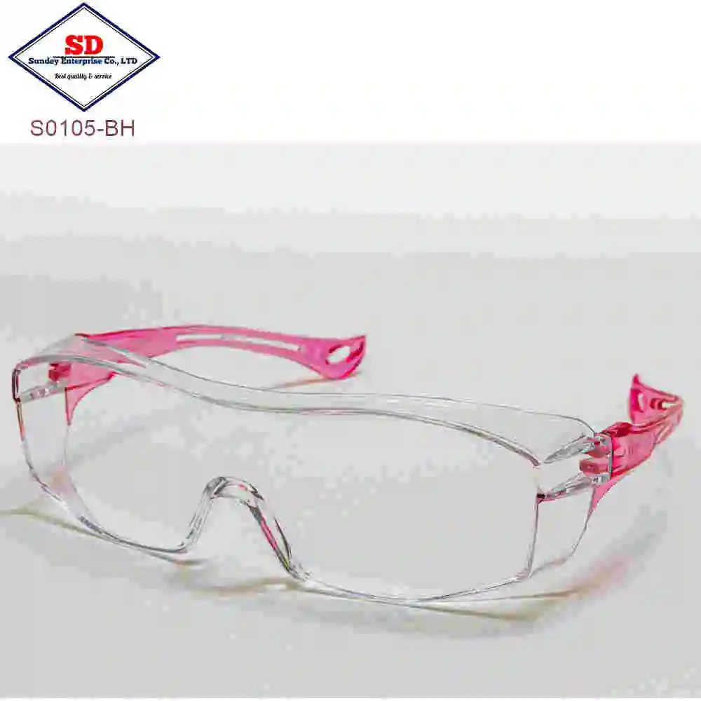 ANSI Z87.1 Standard Safety Spectacle Glasses Polycarbonate Anti-Fog Lens for Construction PC Frame