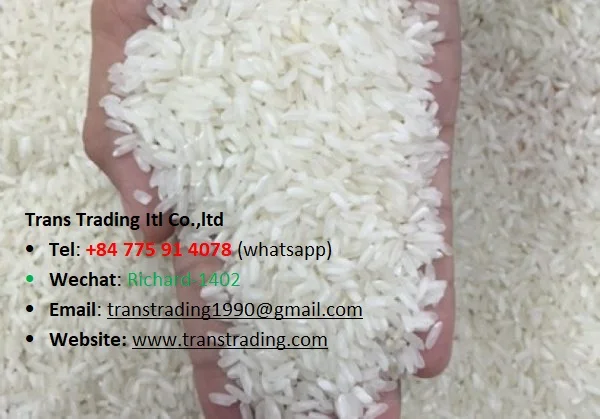High Quality Best Price Manufacturer white rice wholesale Vietnamese Long Grain White Rice IR504 from Vietnam