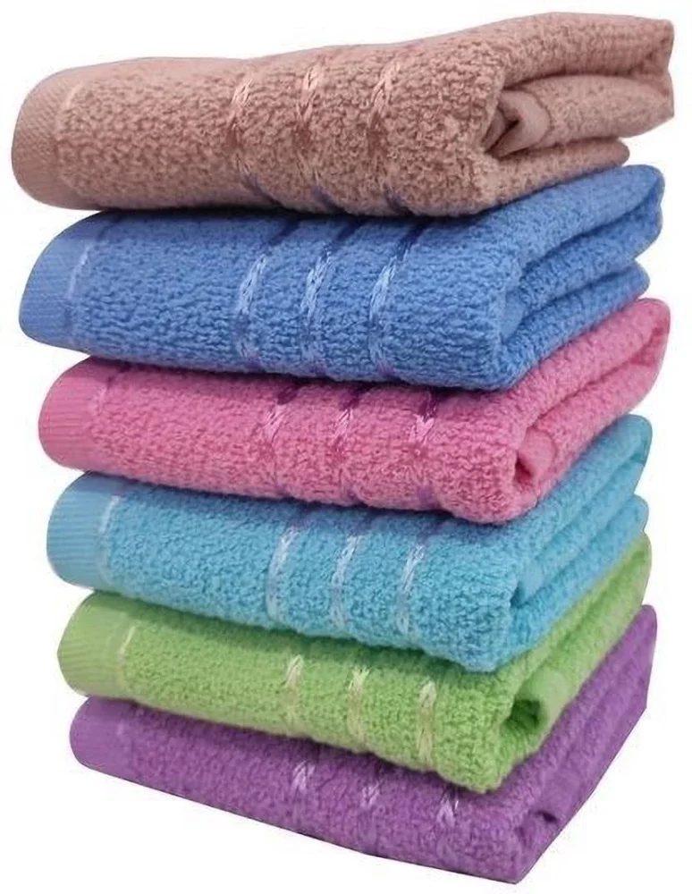 colored towel set cotton available, these face towels feel as soft as feathers brushing against your skin. Available in the