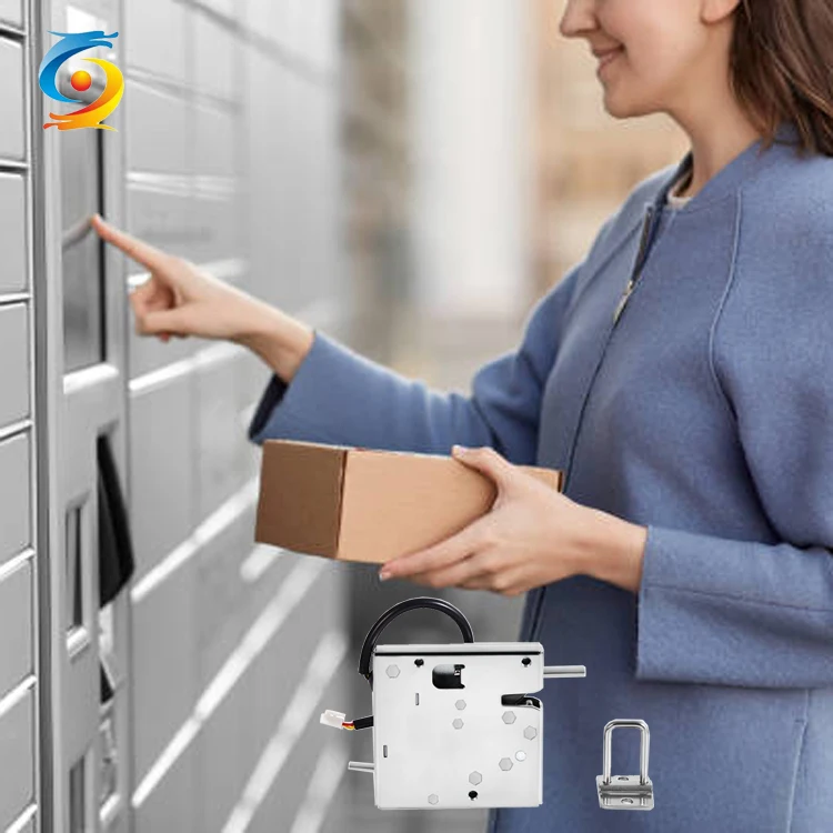 Automatic Parcel Locker Electronic Solenoid Lock 24V  Express Cabinet Magnetic Lock for Last Mile Delivery Locker